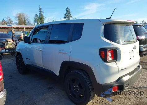 2017 Jeep Renegade Sport 4X4 from USA, damaged, VIN ZACCJBAB3HPE99579